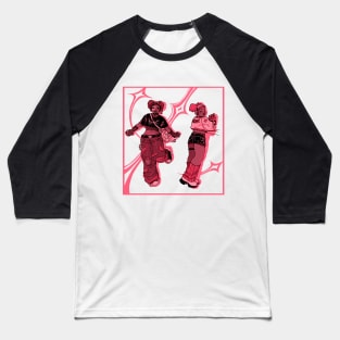 Pink Punk Baseball T-Shirt